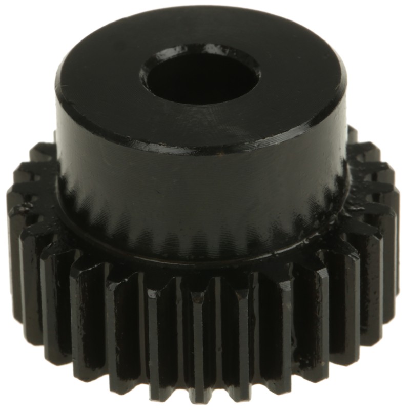 1 pcs - RS PRO Steel 28 Teeth Spur Gear, 1 Module, 8mm Bore Diam, 28mm Pitch Diam, 22mm Hub Diam