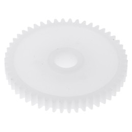 1 pcs - RS PRO POM 50 Teeth Spur Gear, 0.5 Module, 5mm Bore Diam, 25mm Pitch Diam, 12mm Hub Diam