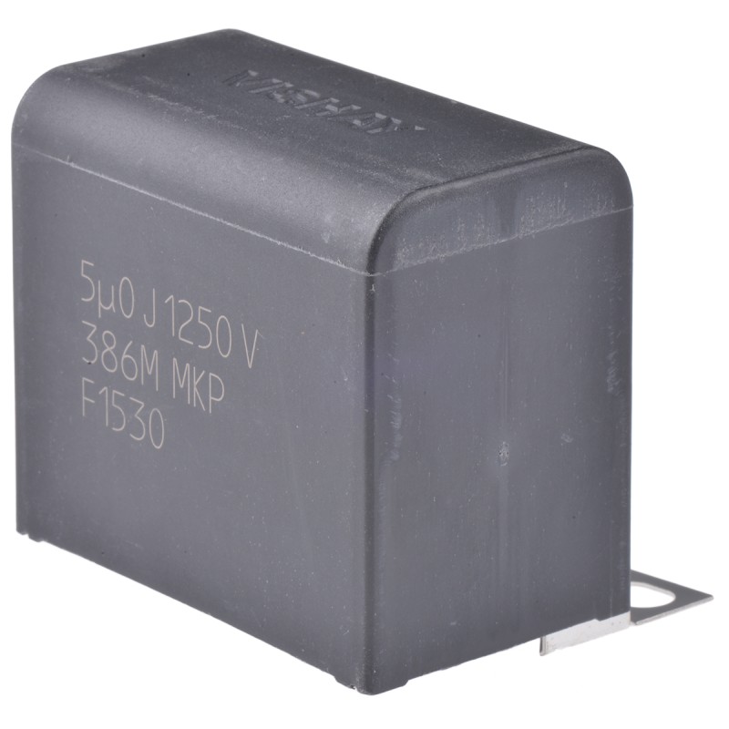 1 pcs - Vishay MKP386M Polypropylene Film Capacitor, 1.25kV dc, ±5%, 5μF