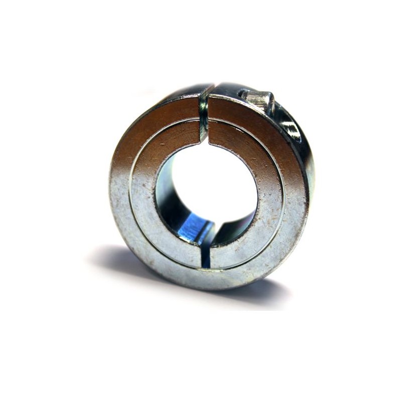 1 pcs - RS PRO Shaft Collar One Piece Set Screw, Bore 20mm, OD 40mm, W 15mm, Stainless Steel