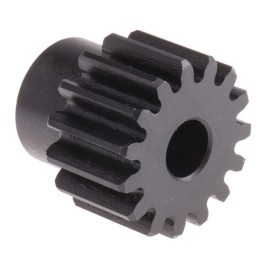 1 pcs - RS PRO Steel 15 Teeth Spur Gear, 1.5 Module, 8mm Bore Diam, 22.5mm Pitch Diam, 18mm Hub Diam
