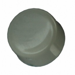 10 pcs : 140000481450 - CAP PUSHBUTTON ROUND GRAY