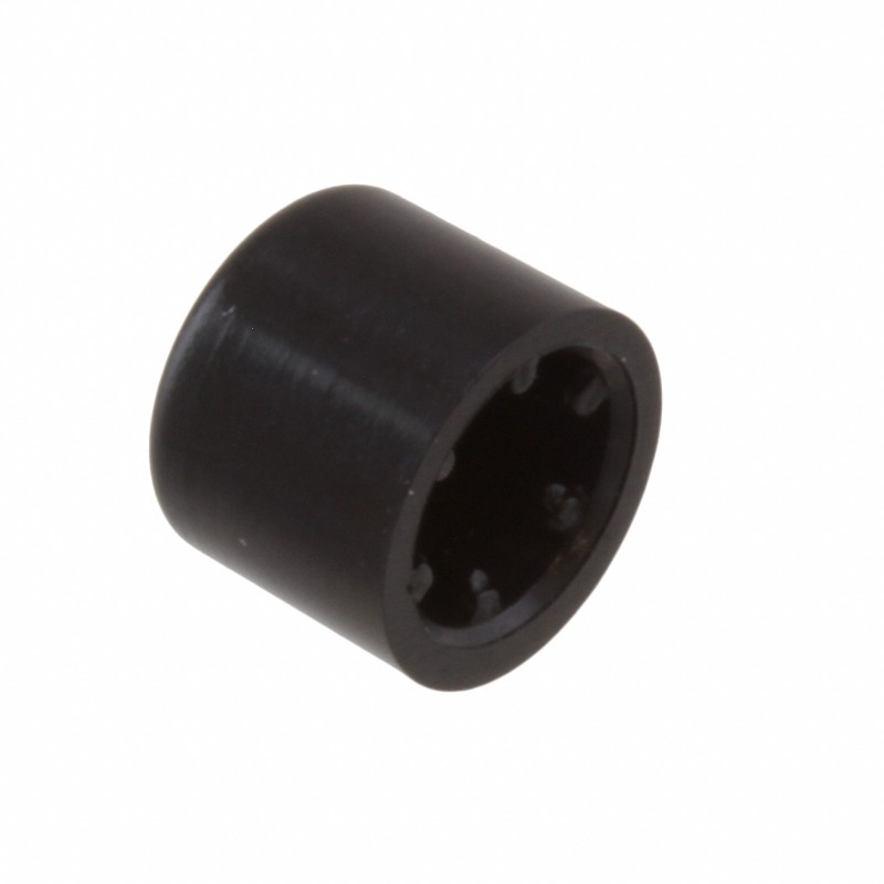 10 pcs : 800AC1BLKCAP - CAP PUSHBUTTON ROUND BLACK