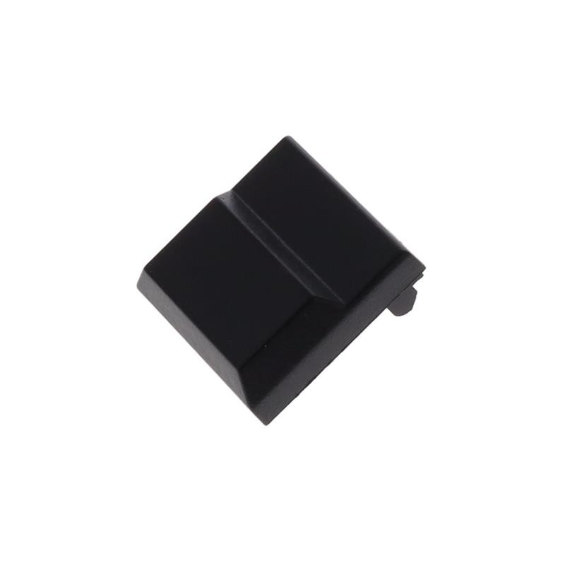 10 pcs : 5511BLKX - RECTANGLE SWITCH CAP BLACK