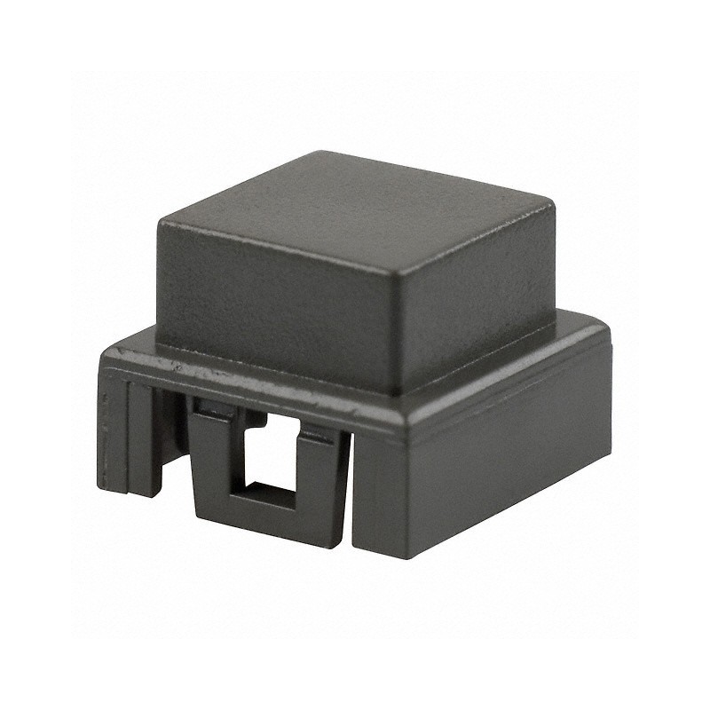 10 pcs : BTNK0110 - CAP TACTILE SQUARE DARK GRAY