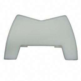 10 pcs : 140000481410 - CAP ROCKER RECTANGULAR WHITE