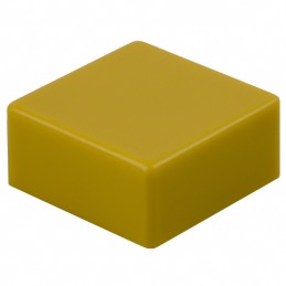 10 pcs : B32-1330 - CAP TACTILE SQUARE YELLOW
