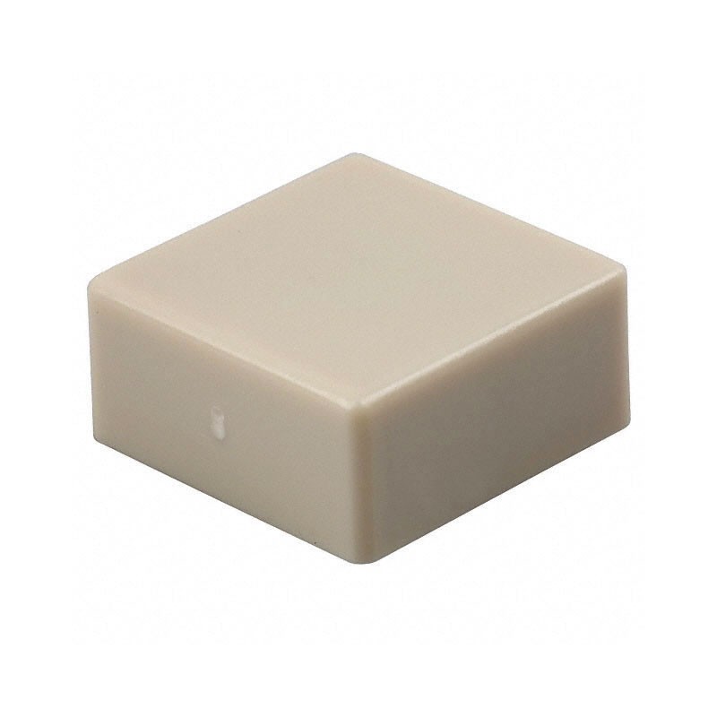 10 pcs : B32-1300 - CAP TACTILE SQUARE IVORY