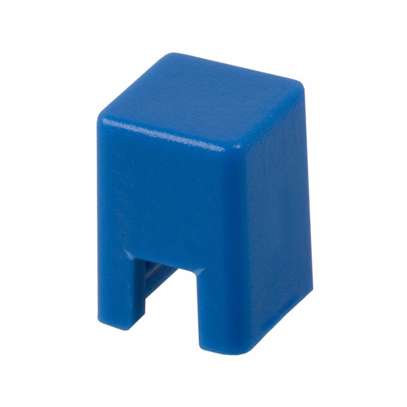 10 pcs : B32-1040 - CAP TACTILE SQUARE BLUE