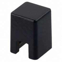 10 pcs : B32-1010 - CAP TACTILE SQUARE BLACK