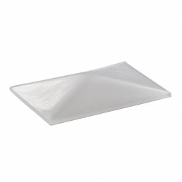 10 pcs : AT4118B - DIFFUSER WHT FOR AT4117 RECT CAP