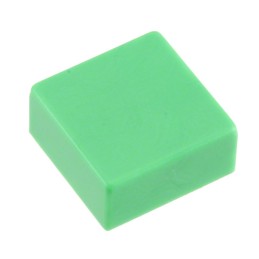 10 pcs : 714308050 - CAP TACTILE SQUARE GREEN