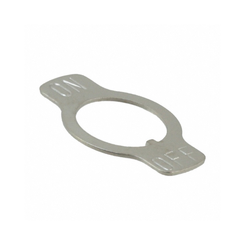 10 pcs : 52-08 - SWITCH ON-OFF PLATE .025'