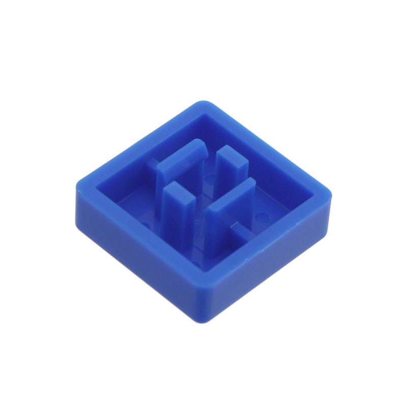 10 pcs : AKTSC21B - CAP TACTILE SQUARE BLUE