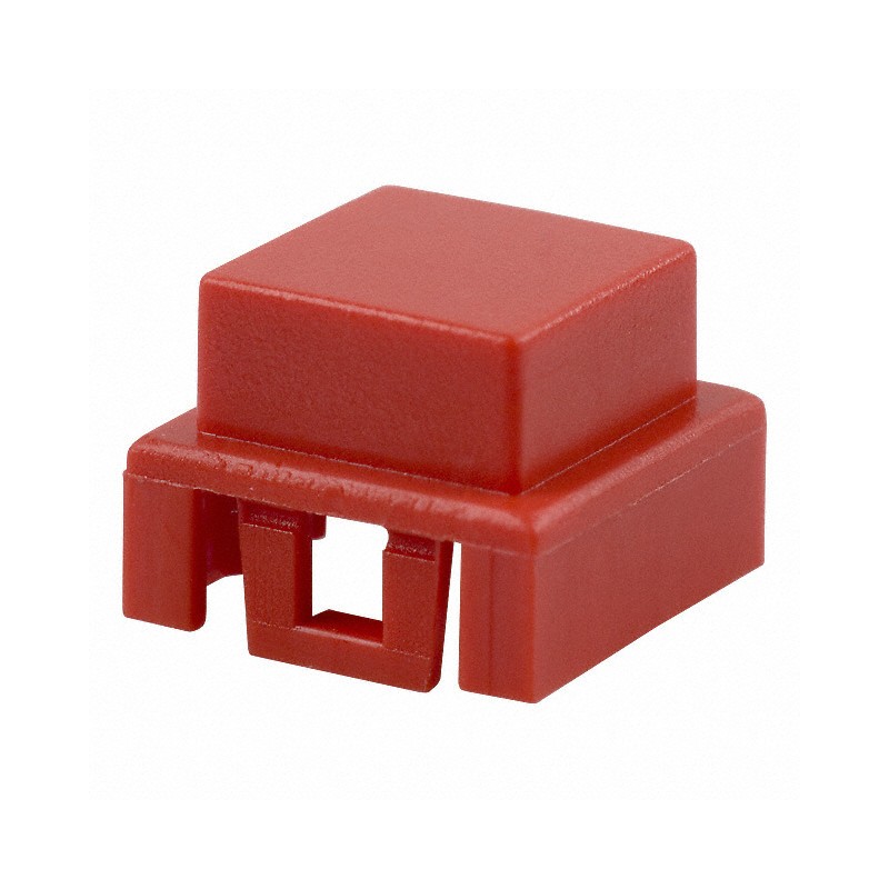 10 pcs : BTNK0140 - CAP TACTILE SQUARE RED
