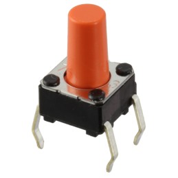 10 pcs : B3F-1075 - SWITCH TACTILE SPST-NO 0.05A 24V