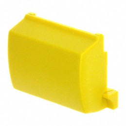 10 pcs : 1B04 - CAP TACTILE RECTANGULAR YELLOW
