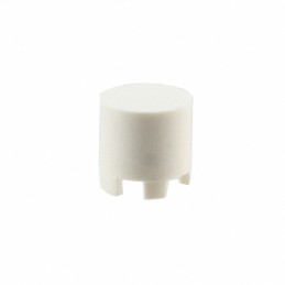 10 pcs : 1SS06-12.0 - CAP TACTILE ROUND WHITE
