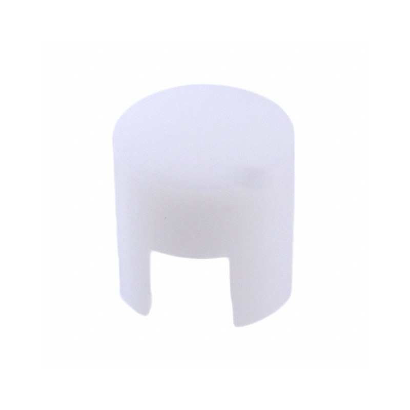 10 pcs : 1IS16-12.0 - CAP TACTILE ROUND FROSTED WHITE