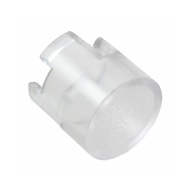 10 pcs : 1IS11-12.0 - CAP TACTILE ROUND CLEAR