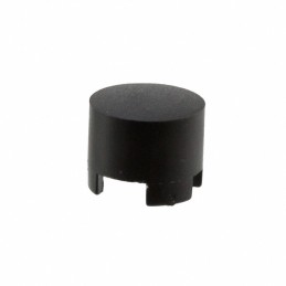 10 pcs : 1SS09-16.0 - CAP TACTILE ROUND BLACK