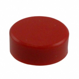 10 pcs : C92 - CAP PUSHBUTTON ROUND RED