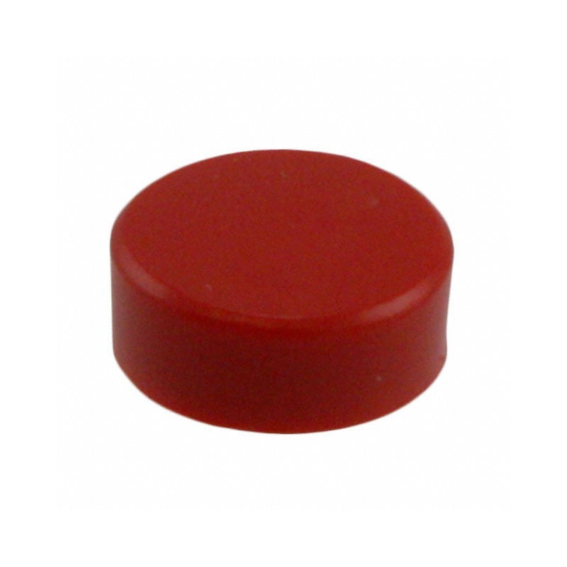 10 pcs : C92 - CAP PUSHBUTTON ROUND RED
