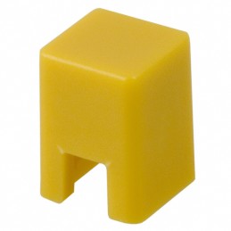 10 pcs : B32-1030 - CAP TACTILE SQUARE YELLOW