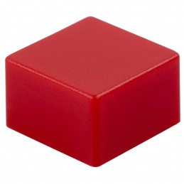 10 pcs : B32-1280 - CAP TACTILE SQUARE RED