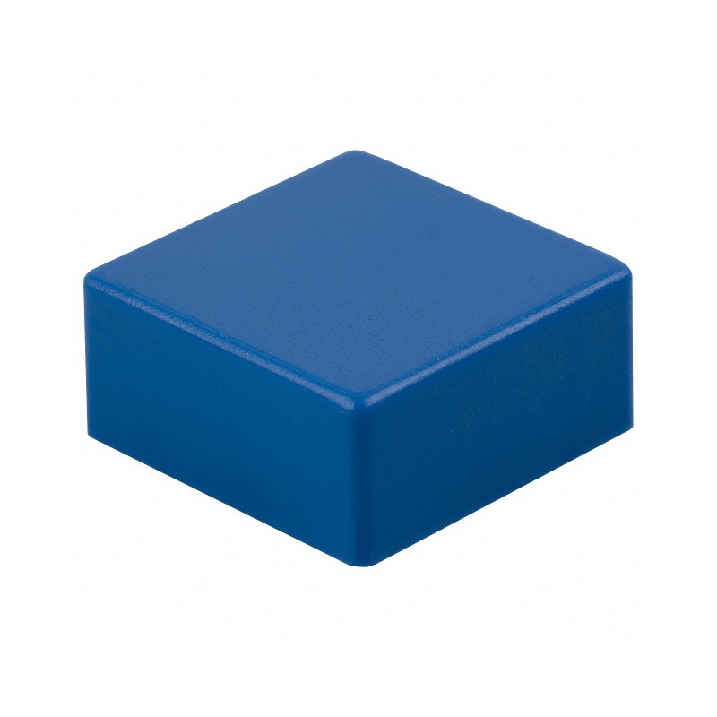 10 pcs : B32-1340 - CAP TACTILE SQUARE BLUE