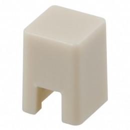 10 pcs : B32-1000 - CAP TACTILE SQUARE IVORY