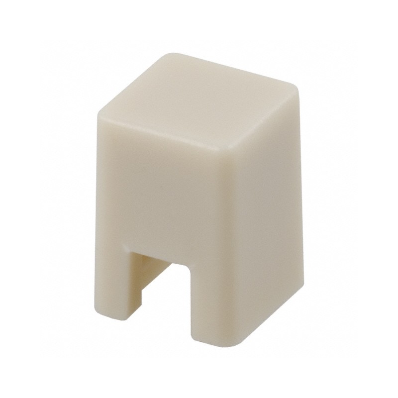 10 pcs : B32-1000 - CAP TACTILE SQUARE IVORY