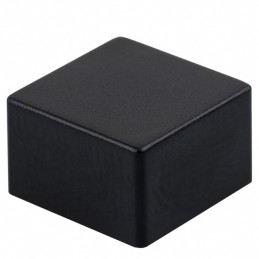 10 pcs : B32-1210 - CAP TACTILE SQUARE BLACK