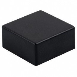 10 pcs : B32-1310 - CAP TACTILE SQUARE BLACK