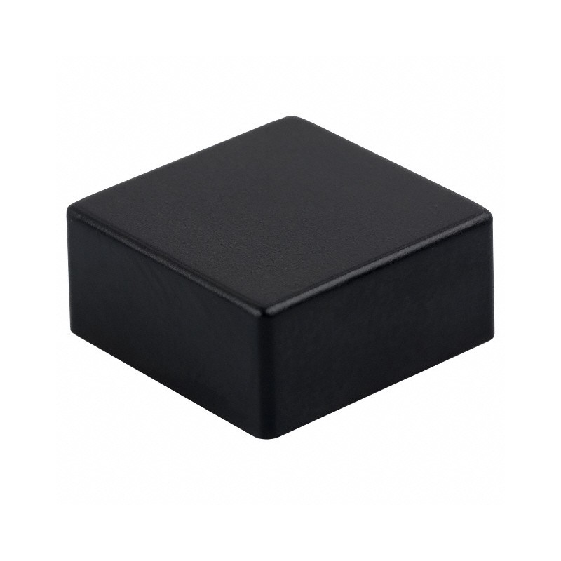 10 pcs : B32-1310 - CAP TACTILE SQUARE BLACK