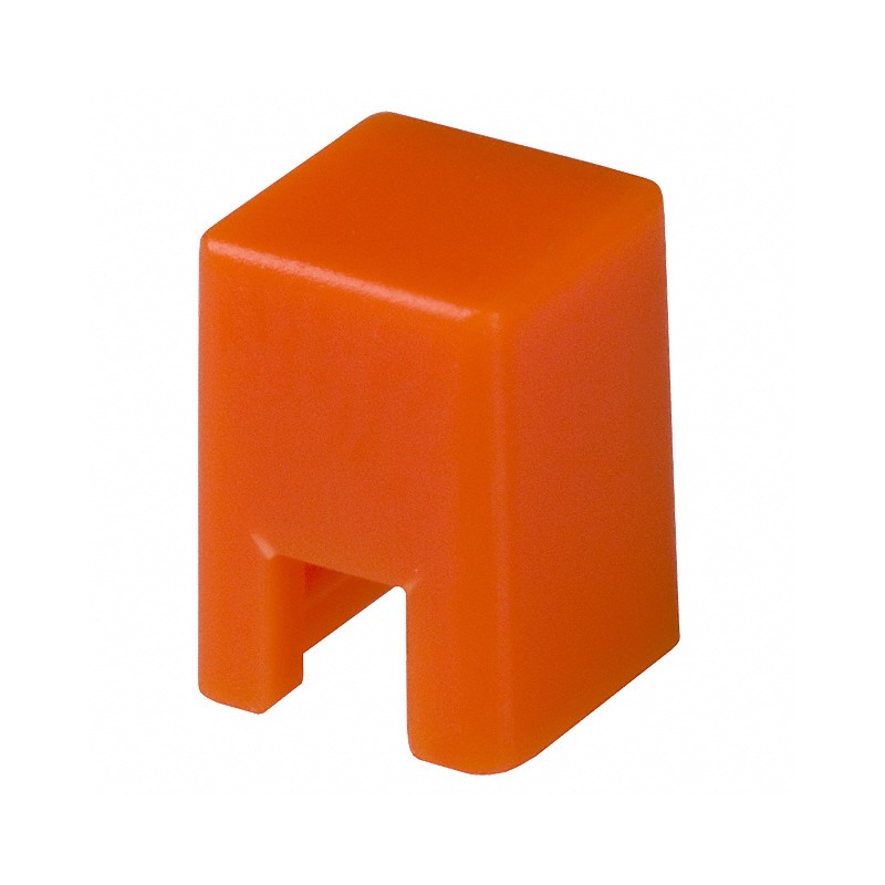 10 pcs : B32-1020 - CAP TACTILE SQUARE ORANGE