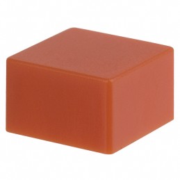 10 pcs : B32-1220 - CAP TACTILE SQUARE ORANGE
