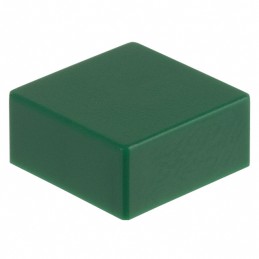 10 pcs : B32-1370 - CAP TACTILE SQUARE LIGHT GREEN