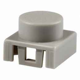 10 pcs : BTNK0220 - CAP TACTILE ROUND LIGHT GRAY