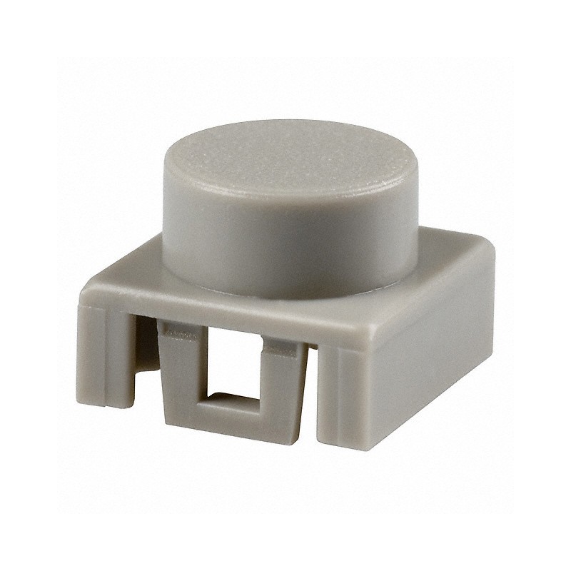 10 pcs : BTNK0220 - CAP TACTILE ROUND LIGHT GRAY