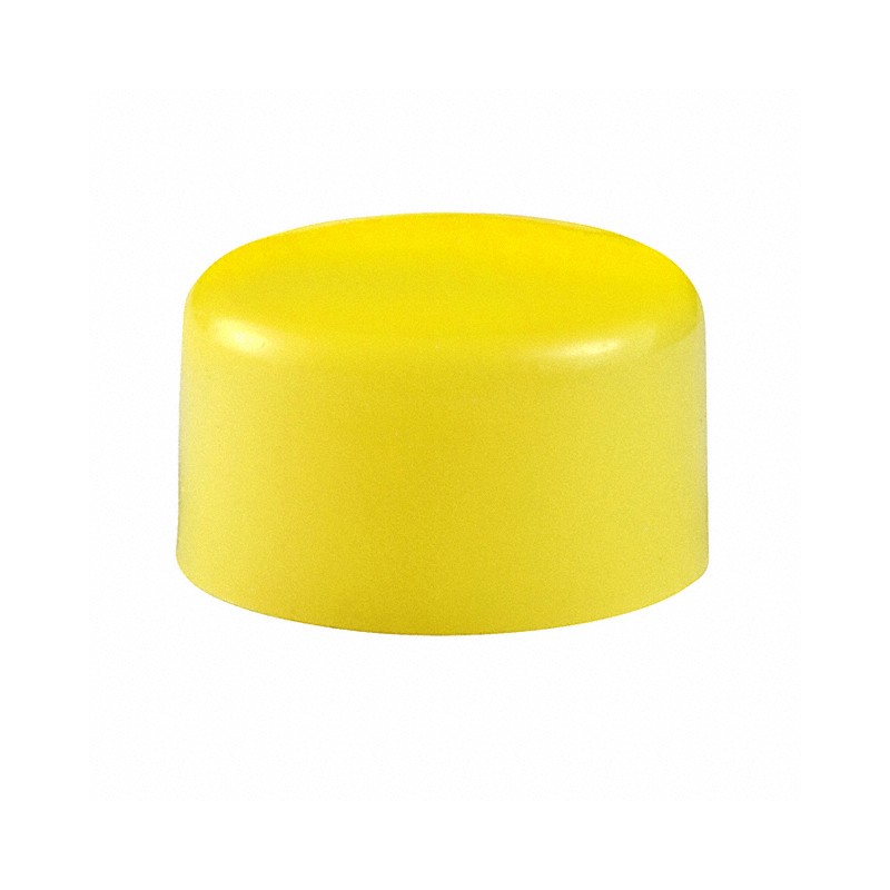 10 pcs : AT422E - CAP PUSHBUTTON ROUND YELLOW