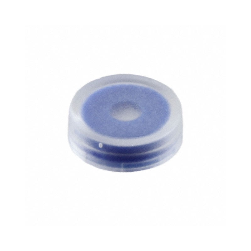 10 pcs : 2311402-4 - CAP TACTILE ROUND BLUE