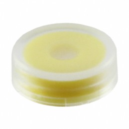 10 pcs : 2311402-5 - CAP TACTILE ROUND YELLOW