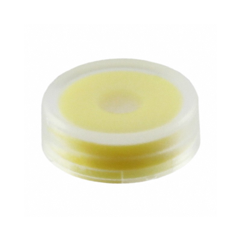 10 pcs : 2311402-5 - CAP TACTILE ROUND YELLOW