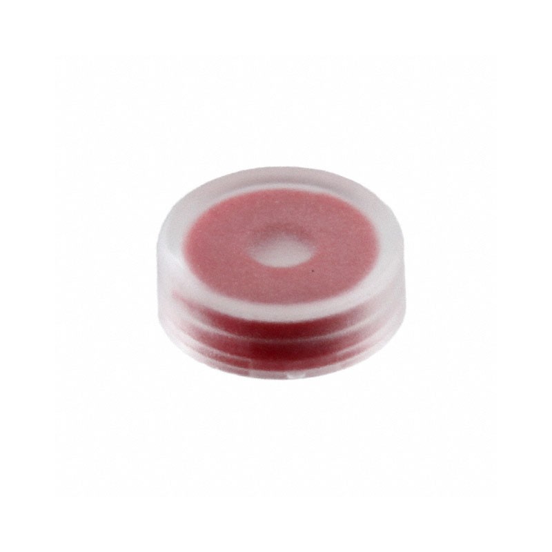 10 pcs : 2311402-3 - CAP TACTILE ROUND RED