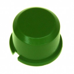 10 pcs : 1D02 - CAP TACTILE ROUND GREEN