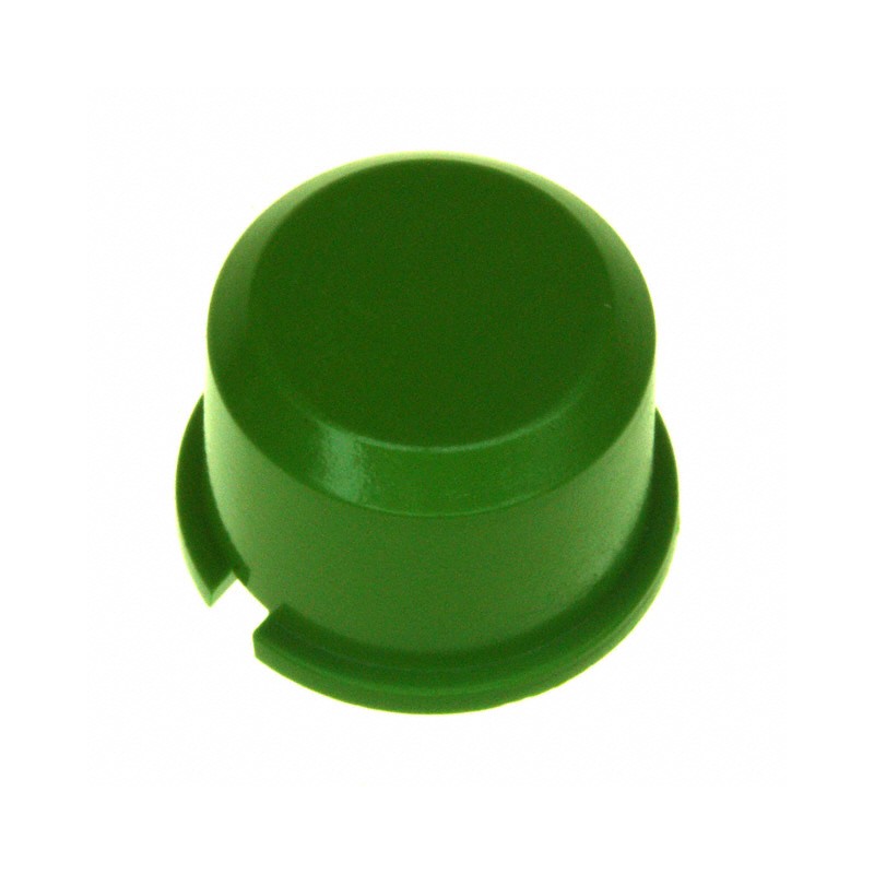 10 pcs : 1D02 - CAP TACTILE ROUND GREEN