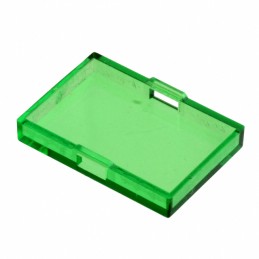 10 pcs : 5.49.275.032/1503 - CONFIG SWITCH LENS GREEN RECT