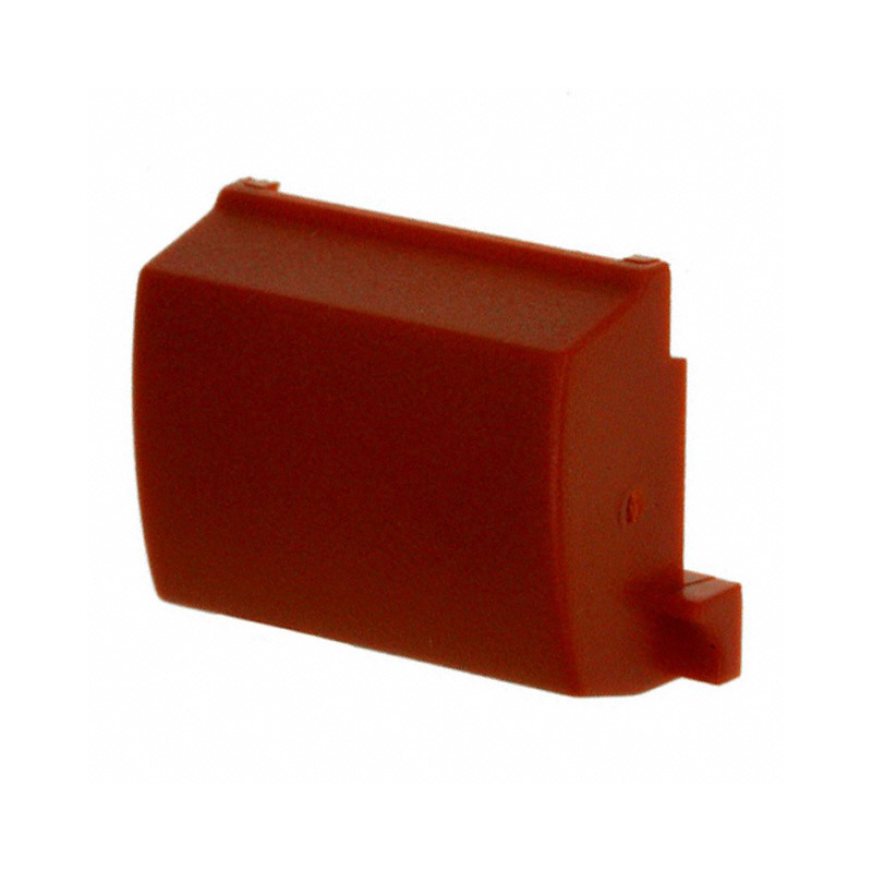 10 pcs : 1B08 - CAP TACTILE RECTANGULAR RED