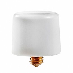 10 pcs : AT413B - CAP PUSHBUTTON ROUND WHITE